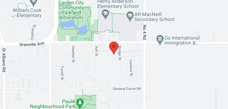 map of 9591 SILLS AVENUE